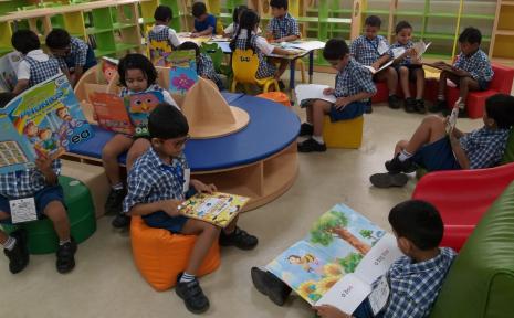 WELL-STOCKED LIBRARY